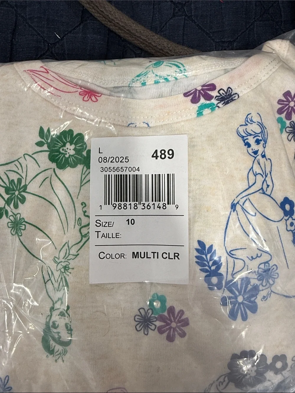 NWT S/3 Disney T-Shirts & 1 Pajama Set